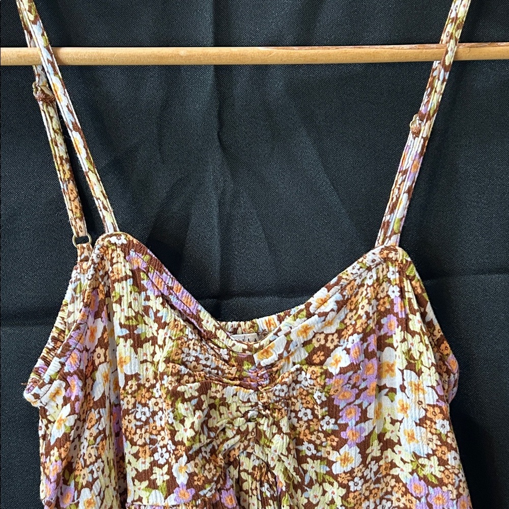 Billabong Day Glow Romper Multicolored Floral Women Medium - Picture 12 of 13